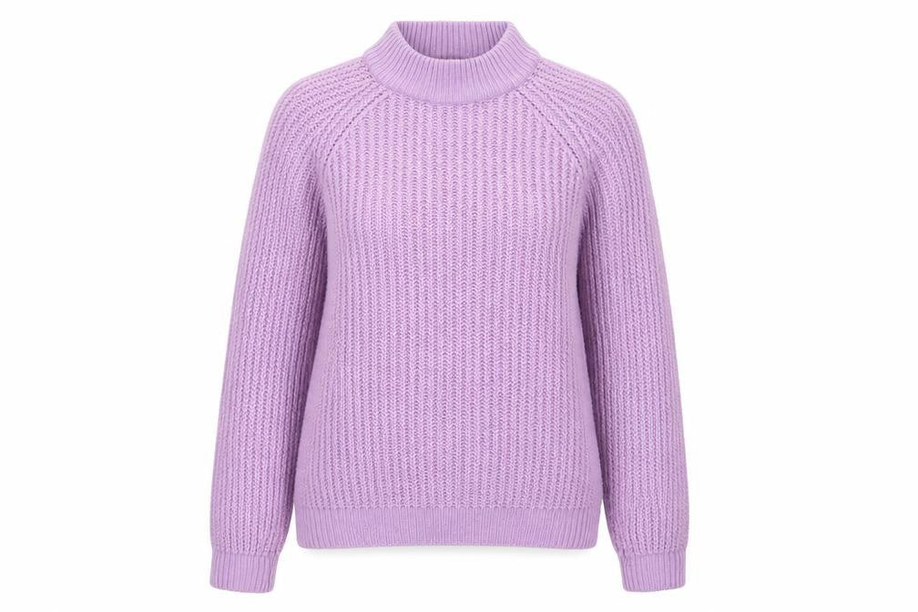 Womens UK Size S Vera Moda Purple Pullover Jumper