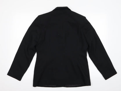 Dorothy Per Womens Black   Jacket Suit Jacket Size 12