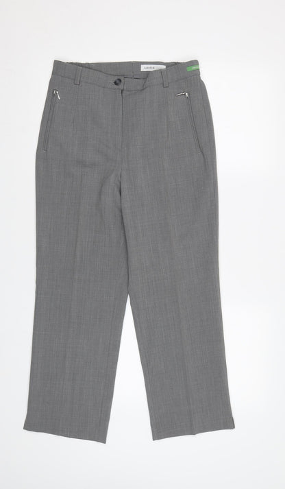 Womens UK Size 10 GARDEUR Regular Fit  Grey Trousers