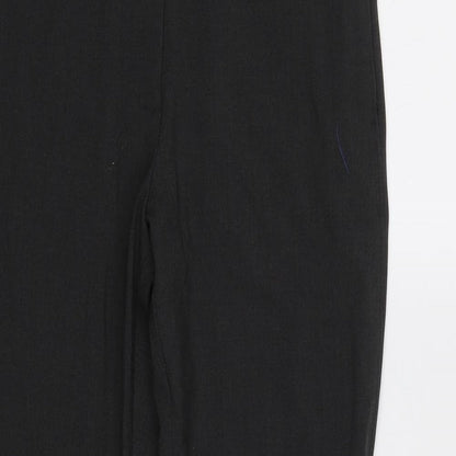 Womens UK Size 12 M&S Regular Fit Dress Pants Grey Trousers