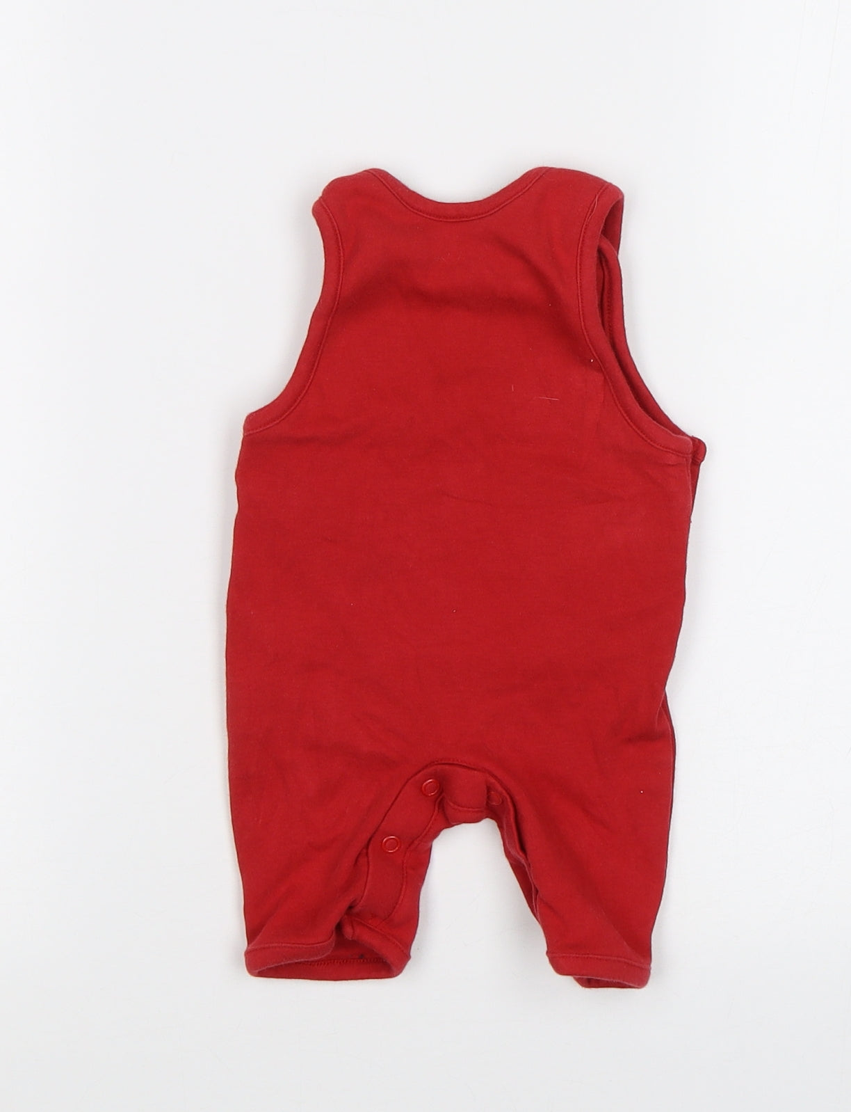 M&S Baby Red   Babygrow One-Piece Size 0-3 Months