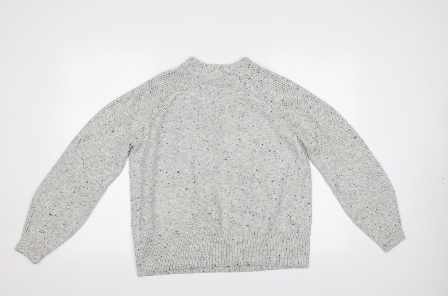 Womens UK Size M M&S Grey Pullover Jumper