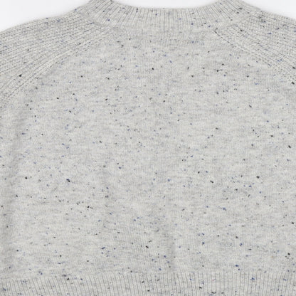Womens UK Size M M&S Grey Pullover Jumper