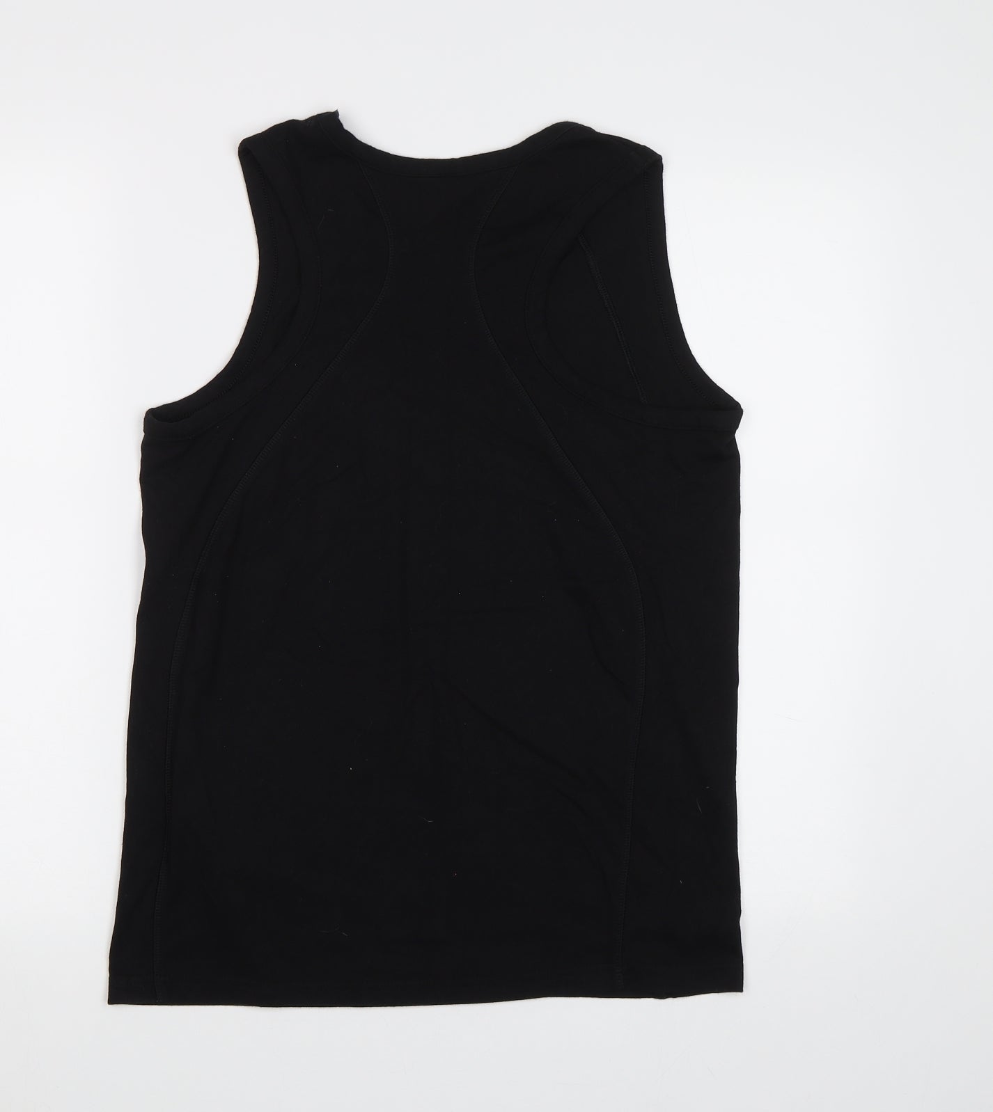 Womens UK Size L DOMYOS Black Basic Tank