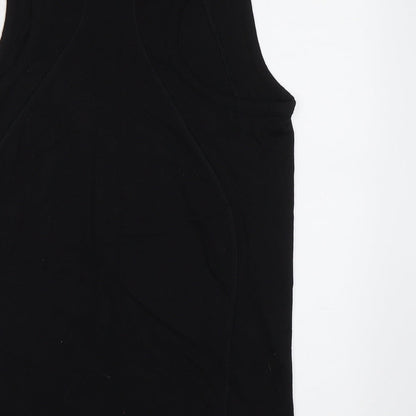 Womens UK Size L DOMYOS Black Basic Tank