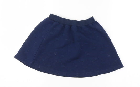 Nutmeg Girls Blue Polka Dot  A-Line Skirt Size 5-6 Years