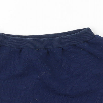 Nutmeg Girls Blue Polka Dot  A-Line Skirt Size 5-6 Years