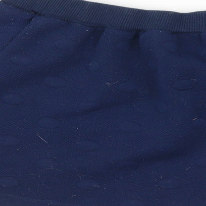 Nutmeg Girls Blue Polka Dot  A-Line Skirt Size 5-6 Years