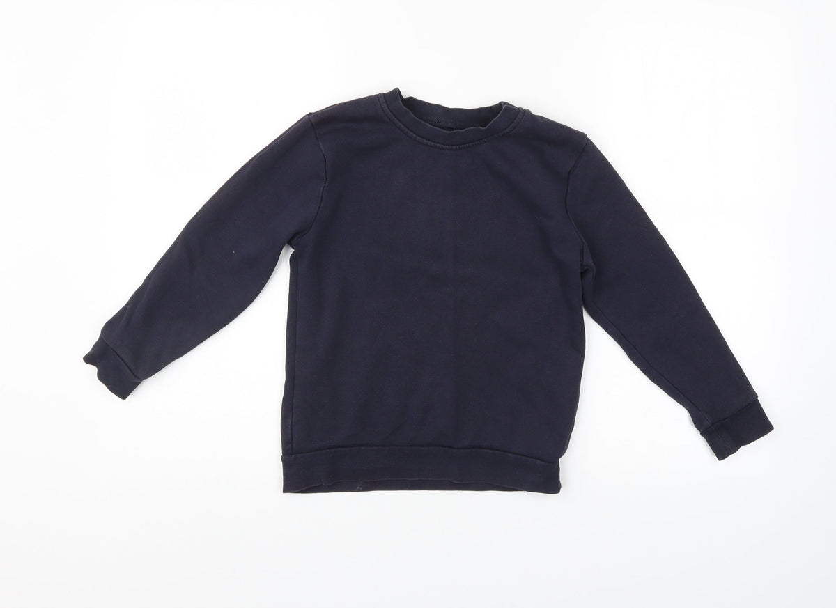 George Boys Blue   Pullover Sweatshirt Size 8-9 Years
