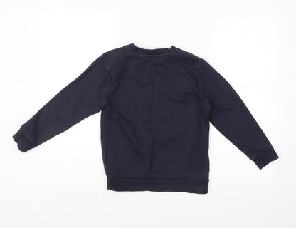 George Boys Blue   Pullover Sweatshirt Size 8-9 Years