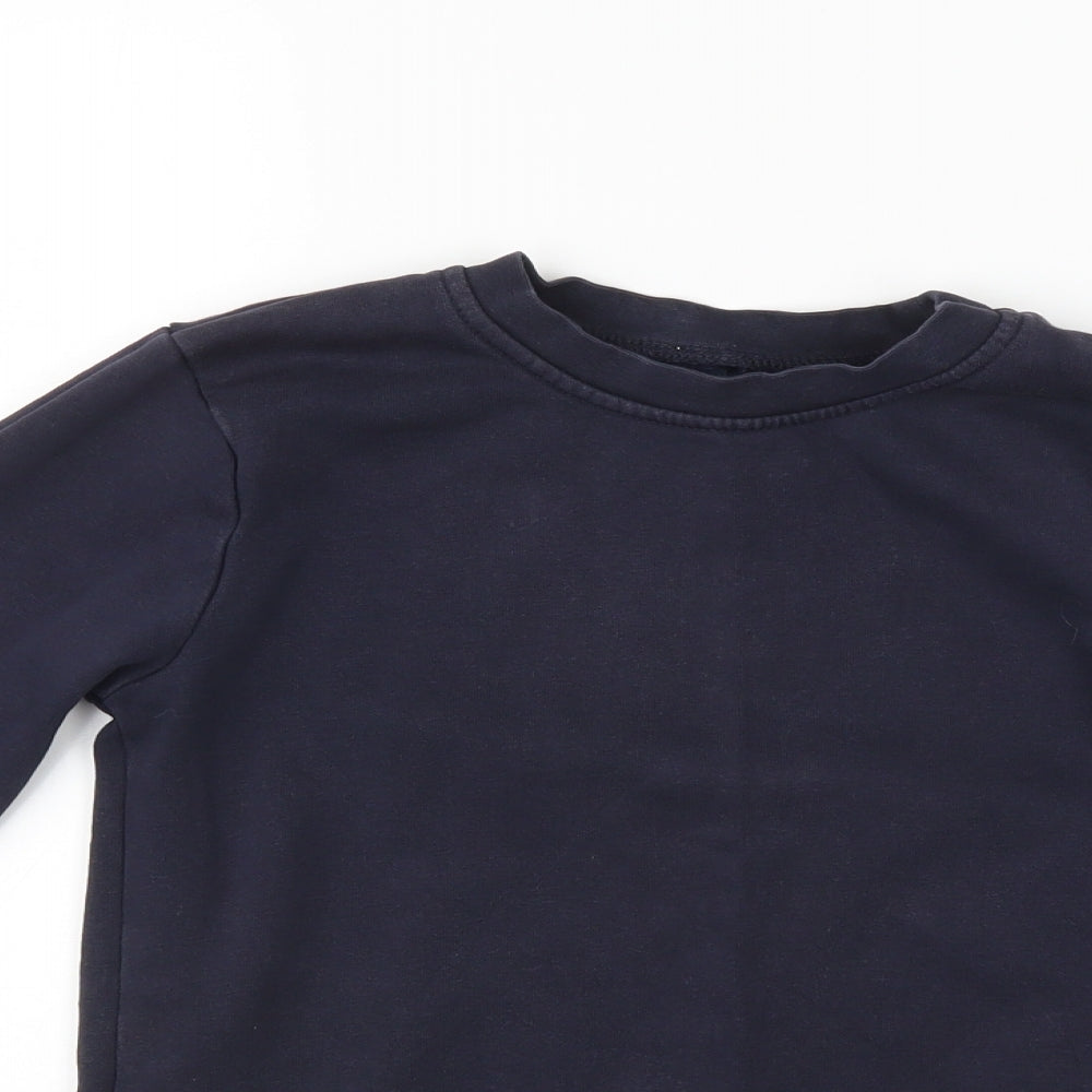 George Boys Blue   Pullover Sweatshirt Size 8-9 Years