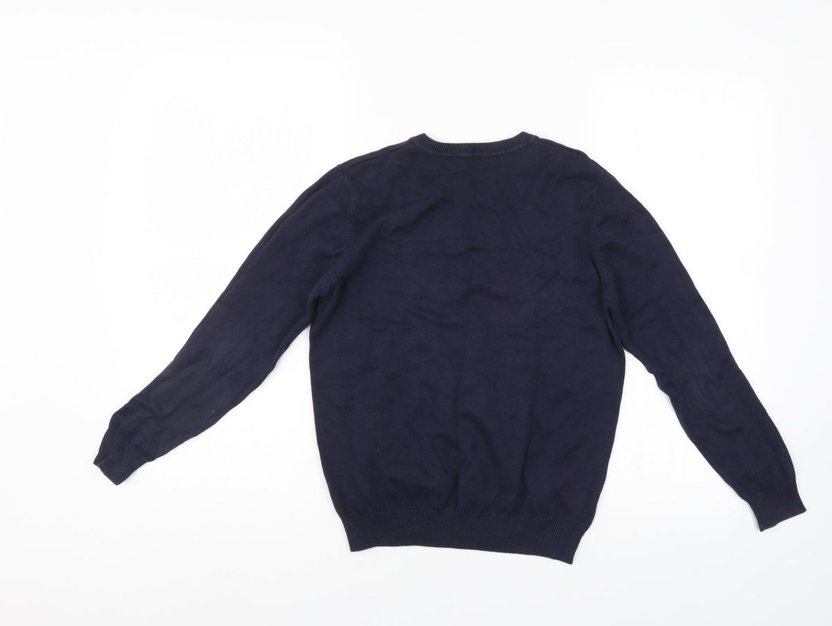George Boys Blue   Pullover Sweatshirt Size 10-11 Years