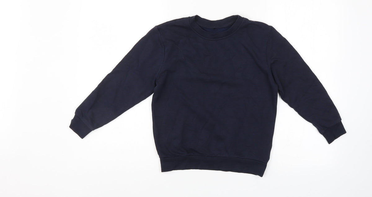 George Boys Blue   Pullover Sweatshirt Size 7-8 Years