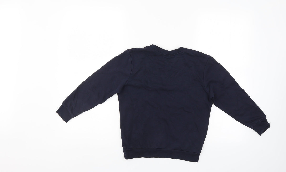 George Boys Blue   Pullover Sweatshirt Size 7-8 Years