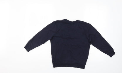 George Boys Blue   Pullover Sweatshirt Size 7-8 Years