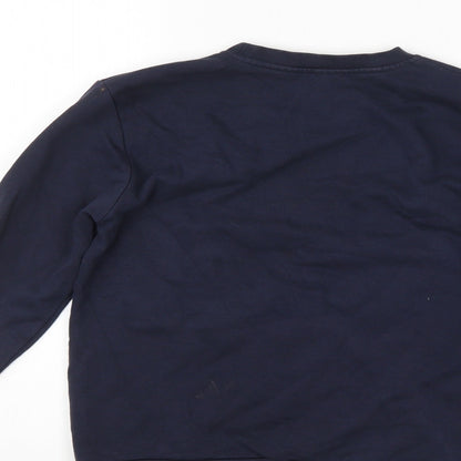 George Boys Blue   Henley Sweatshirt Size 11-12 Years