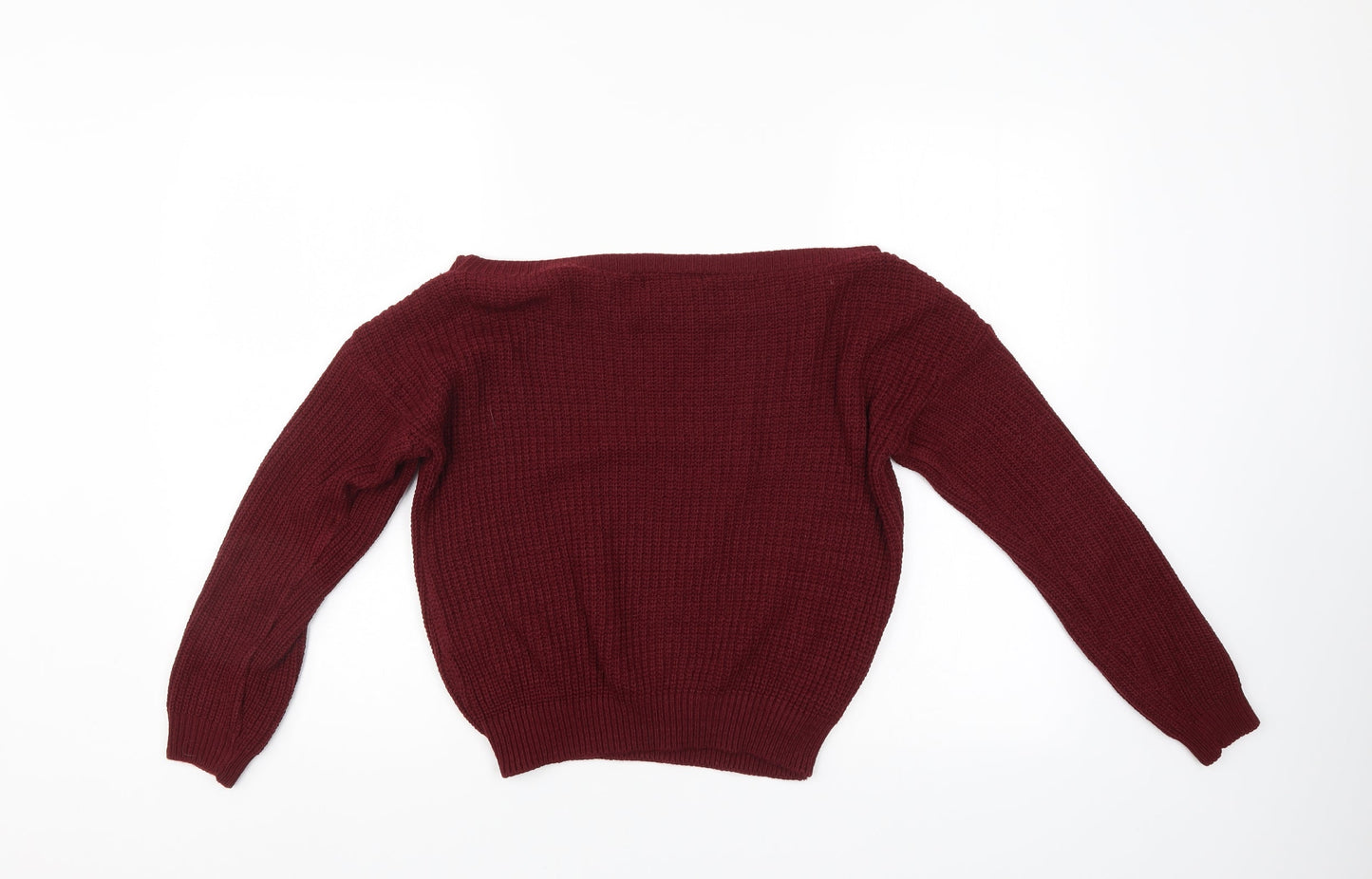 Womens UK Size S Missguided Purple Pullover Jumper