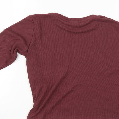 Womens UK Size 10 Atmosphere Brown Pullover Jumper