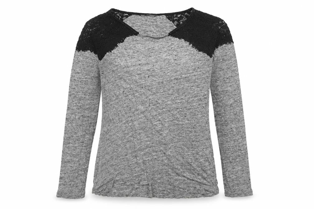 Womens UK Size M Zara Grey Basic T-Shirt