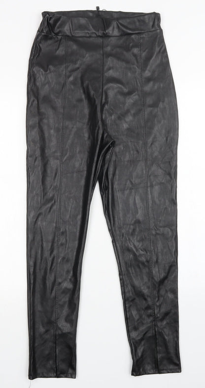 femme luxe Womens Black   Trousers  Size 10 L27 in