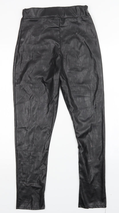 femme luxe Womens Black   Trousers  Size 10 L27 in