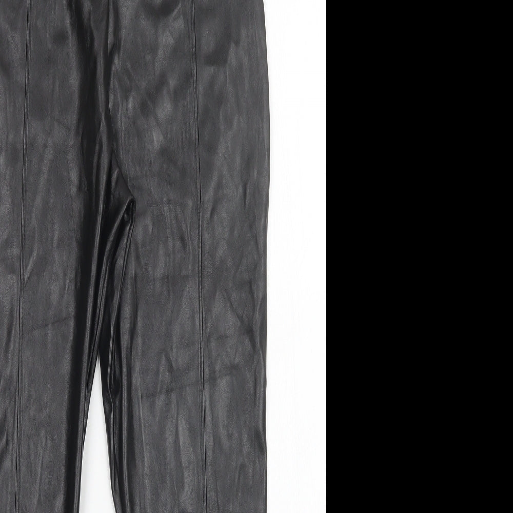 femme luxe Womens Black   Trousers  Size 10 L27 in