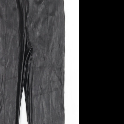 femme luxe Womens Black   Trousers  Size 10 L27 in