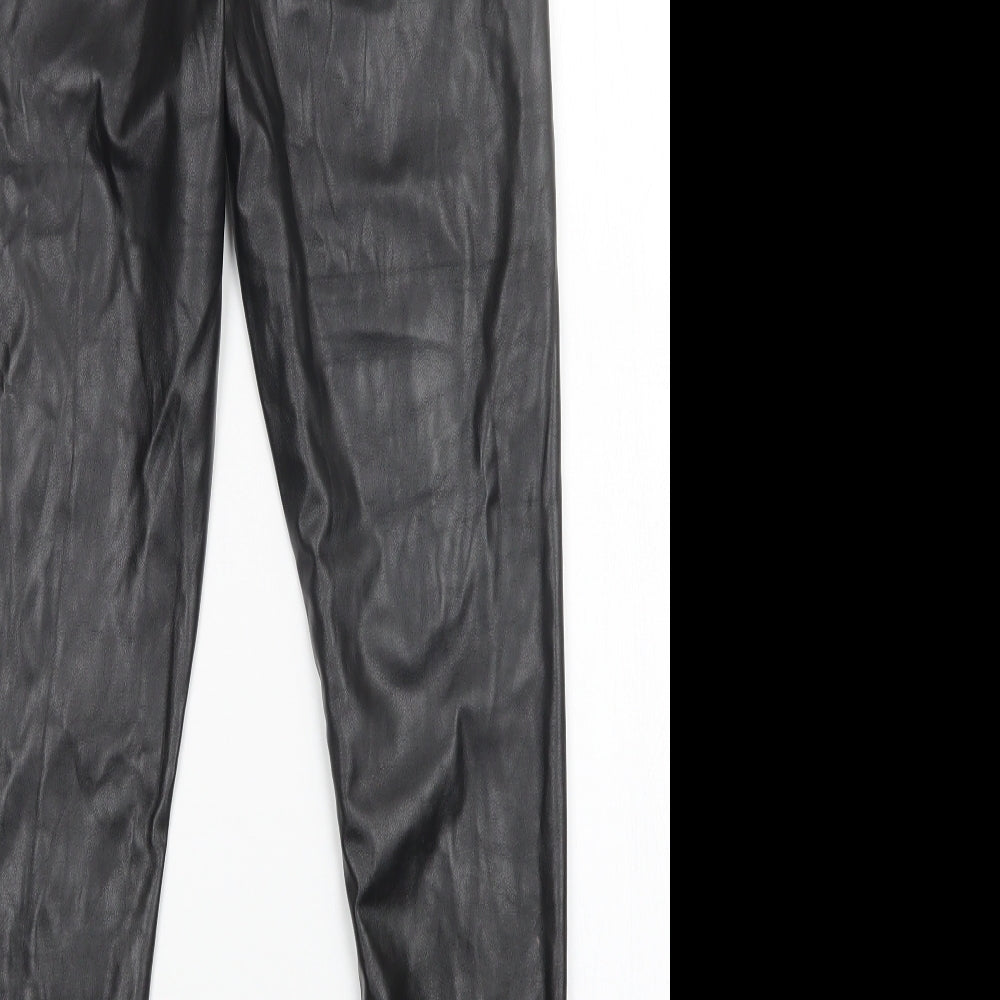 femme luxe Womens Black   Trousers  Size 10 L27 in