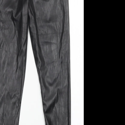 femme luxe Womens Black   Trousers  Size 10 L27 in