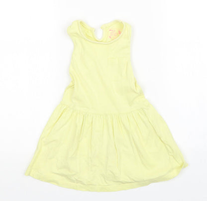 Young Dimension Girls Yellow   A-Line  Size 2 Years