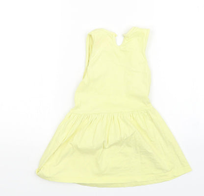 Young Dimension Girls Yellow   A-Line  Size 2 Years