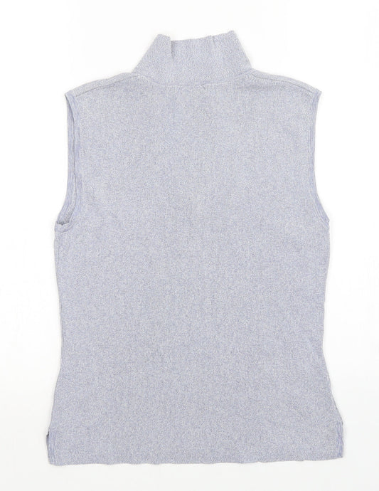 Reflection Womens Blue   Vest Jumper Size M