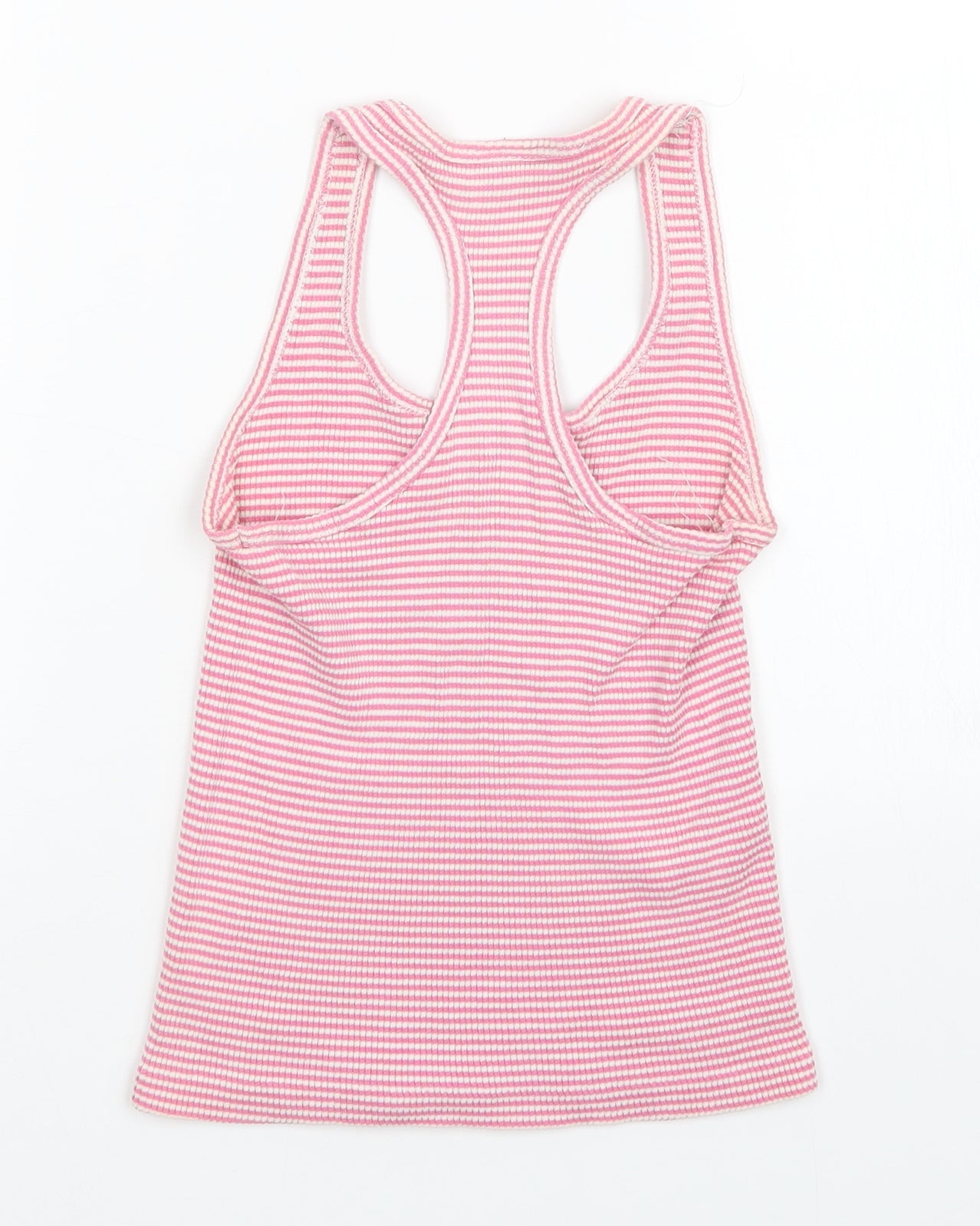 Womens UK Size 10 Preworn Pink Basic Tank