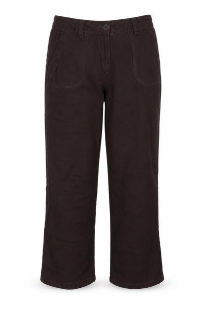 Marks & Spencer Womens Brown   Trousers  Size 14 L27 in