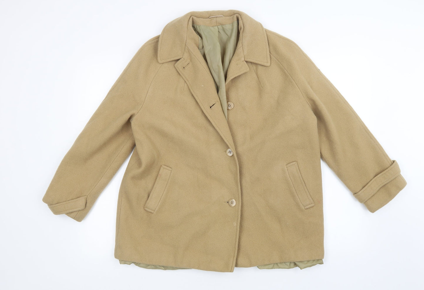 Womens UK Size 18 Preworn Beige Jacket