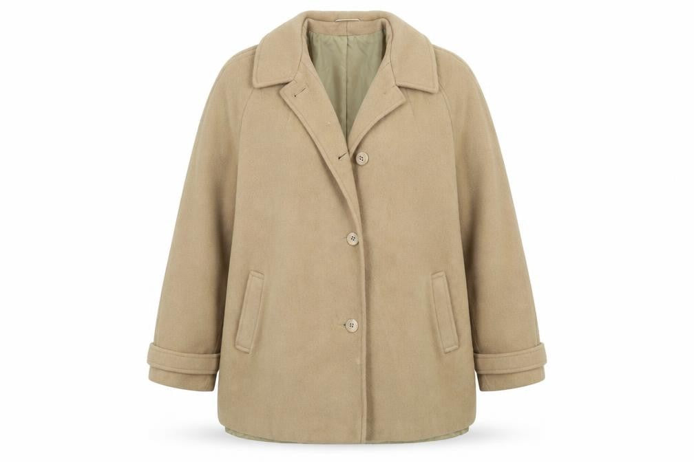 Womens UK Size 18 Preworn Beige Jacket