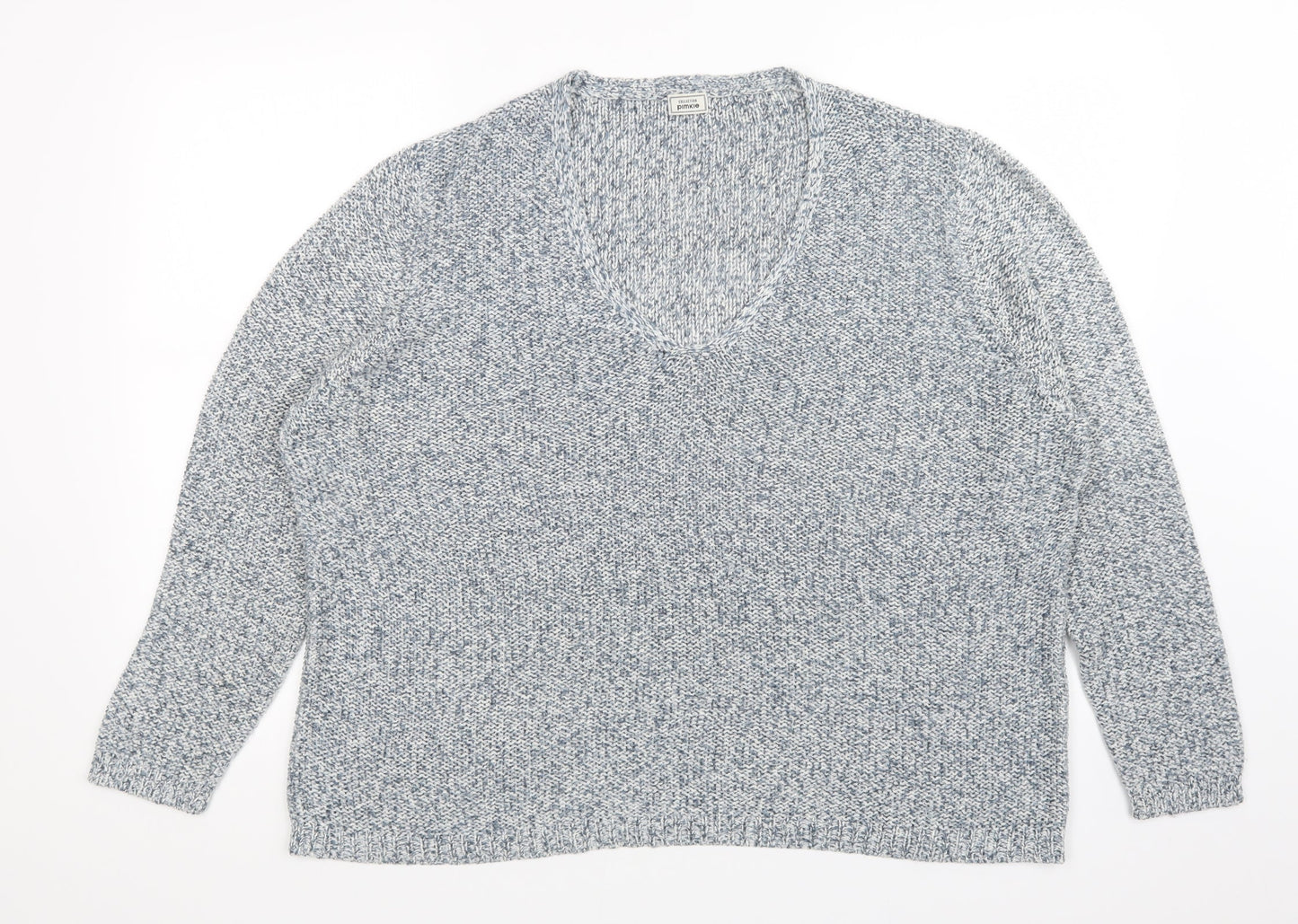Womens UK Size  Pimkie Blue Pullover Jumper