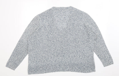 Womens UK Size  Pimkie Blue Pullover Jumper