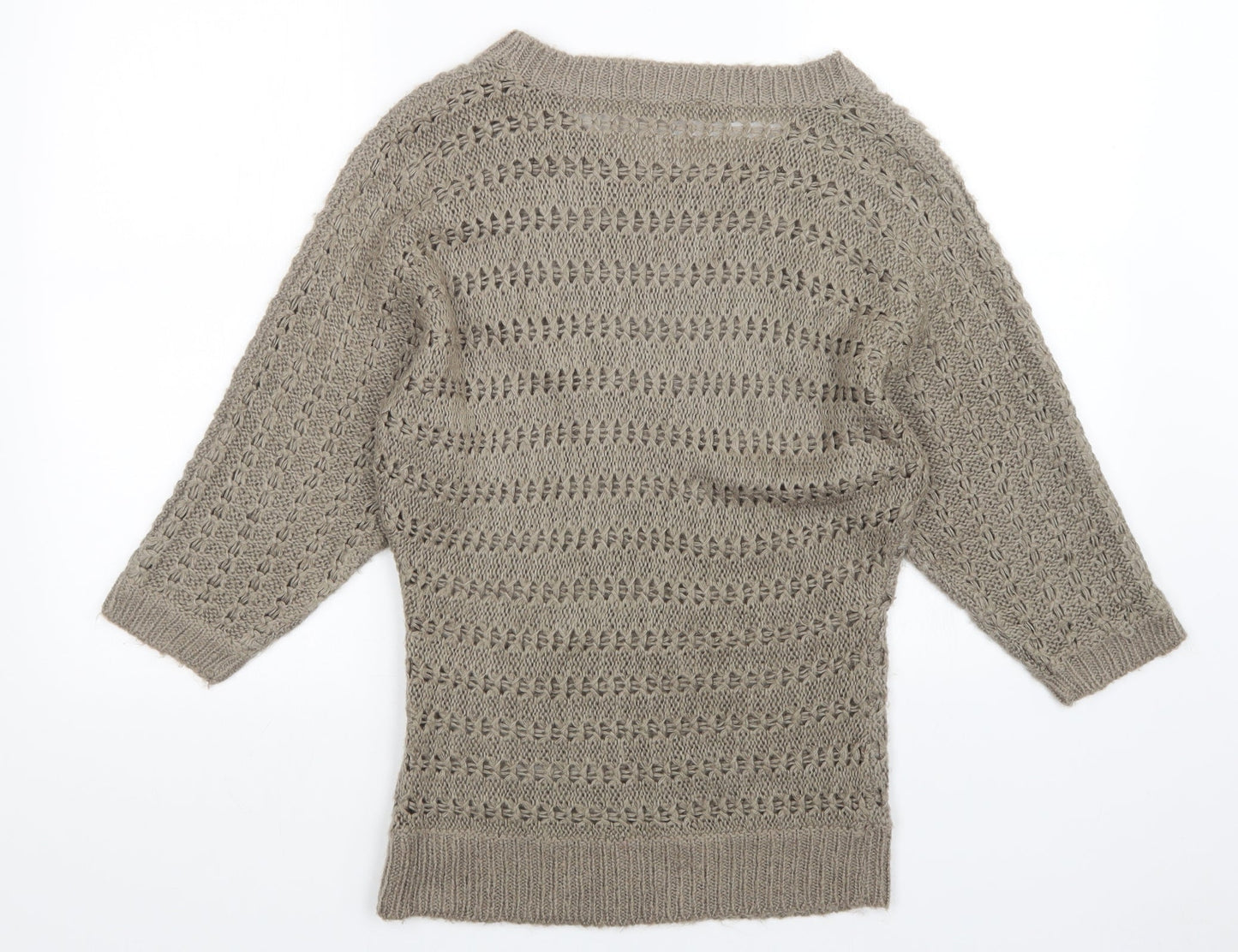 Womens UK Size 10 Select Brown Pullover Jumper