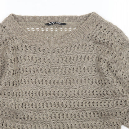 Womens UK Size 10 Select Brown Pullover Jumper