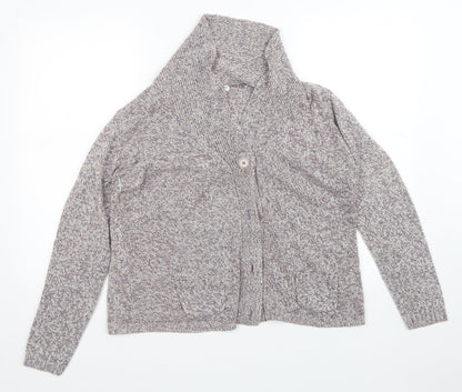 Damart Womens Purple   Cardigan Jumper