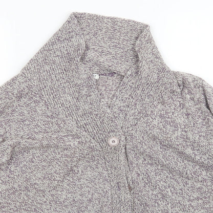 Damart Womens Purple   Cardigan Jumper