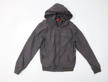 Mens UK Size S Topman Grey Jacket