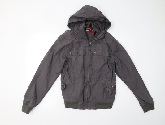 Mens UK Size S Topman Grey Jacket
