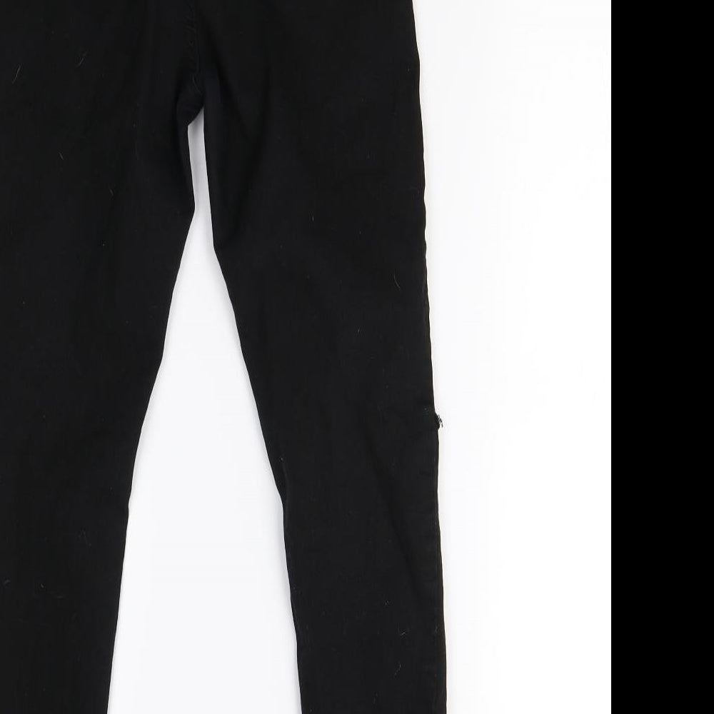Womens UK Size 10 Portobello Slim Fit Skinny Black Jeans