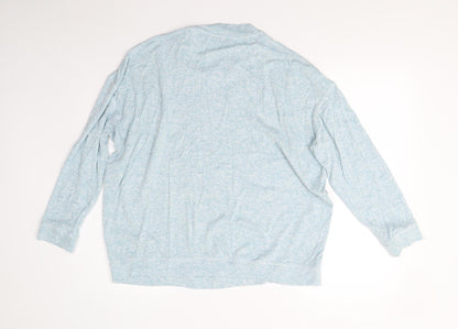 Womens UK Size 16 M&S Blue Pullover Jumper