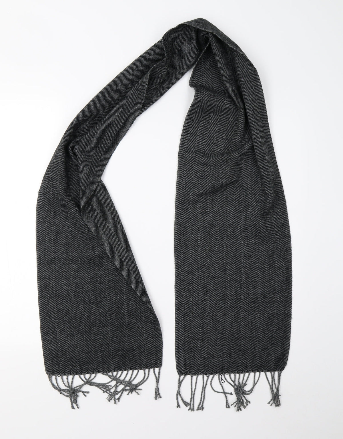 Preworn Unisex Grey   Scarf  One Size