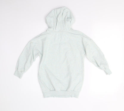 F&F Girls Green   Pullover Hoodie Size 7-8 Years  - Unicorn