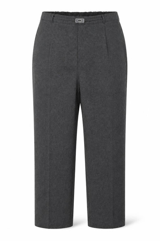 Womens UK Size 12 BM Collection Regular Fit  Grey Trousers