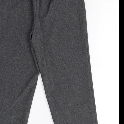 Womens UK Size 12 BM Collection Regular Fit  Grey Trousers
